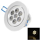 LUO  Welding  7W 300lm 3500K  7 x LEDs Warm Light Ceiling Light with LED Driver  AC 85-265V 