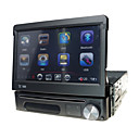 1 din panneau amovible lecteur de DVD de 7 pouces autoradio multimedia avec GPS Bluetooth iPod vtt