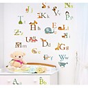 ZOOYOO removable beautiful colorful 26 words wall sticker home decor wall stickers for kids room