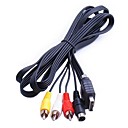 s-video SVHS av composite rca hd tv cable video pour sony ps1 ps2 console ps3