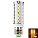 e27 9w 42x5630smd 1020lm 2800-3200K le LED de lumiere blanche chaude de mae