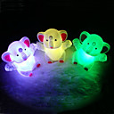 elephant rotocast couleur lumiere changeante de nuit
