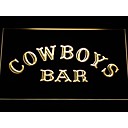 M080 bar de cow-boys signe de neon