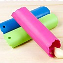 outil de cuisine utiles tube de silicone epluchage d ail epluche