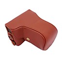 pajiatu pu appareil photo en cuir etui de protection sac pour Nikon J1 J2 J3 30-110mm lentille longue