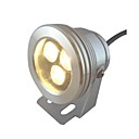 3w 3 leds IP68 blanc chaud exterieur etanche ampoule led spot le sous-marine 12v