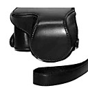 appareil photo en cuir PU sac pajiatu cas couvercle de protection avec bandouliere pour Sony NEX-3NL nex-3n 3n objectif 16-50mm