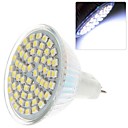 MR16  GU5.3  3w 270lm 60x3528smd 6000-6500K lumiere blanche froide ampoule LED spot  110-130V 