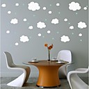 jiubai  Cloud Room enfant sticker mural de mur de decoration de decalque