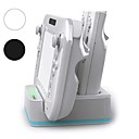 3 en 1 station daccueil pour chargeur2 batteries pour Nintendo Wii manette utelecommandes