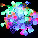 guirlandes lumineuses conduit 100 feux moderne changeant de campouleur decoratif eclair balle forme plastique de 10 metres 220v guirlandes lumineuses conduit 100 feux moderne changeant de campouleur decoratif eclair balle forme plastique de 10 metres 220v