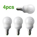 4-pack h  lux  cfl g45-10w e14 450lm 2700k cri blanc chaudgt80 globe AC220-240V