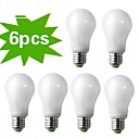 6-pack h  lux  cfl a60-16w e27 900lm 2700k cri blanc chaudgt80 globe AC220-240V