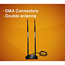 comfast cf-ant2410da 20dbi antenne wifi sans fil 24 GHz omni RP-SMA aimant -black