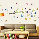 doudouwo autocollants muraux stickers muraux les animaux l amour et beau papillon muraux PVC autocollants