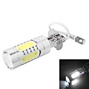 H3 7.5W 500LM blanc 5 LED pour la voiture Foglight  Phare  lumiere de queue DC10-24V 1pcs