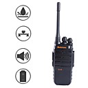 baiston BST-508 professionnel super-puissance etanche 6w antichoc talkie-walkie - noir