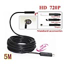 5M Mini USB HD 720P Endoscope Borescope Snake 10mm Lens 4 LED IP67 Waterproof Inspection Camera Borescope