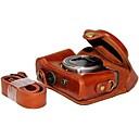 pajiatu pu huile de cuir camera peau etui de protection Housse pour Sony DSC-HX50 hx50v hx60 HX30 HX10 LCJ-HN