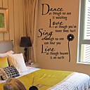 Wall Stickers Wall Decals Sunflower PVC Wall Stickers