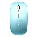 Qisan D10 4Button 23MM Ultra Thin 2.4Ghz 800 ~ 1000dpi ~ 1200dpi ajustable Lightless Souris optique sans fil