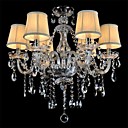 Moddern Crystal Chandelier with 6 Lights