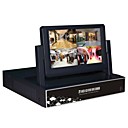 dc 7 pouces 4 canaux 960H avec hdmi et p2p lcd DVR pour DVR-6404hm-s2