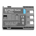 1500mah 7.4v appareil photo numerique Mini DV batttery pour Canon NB - 2lh