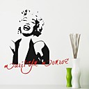 Wall Stickers Wall Decals Marilyn Monroe Home Quotes PVC Wall Stickers