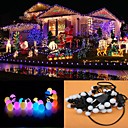 10M 100LED RGB Light LED Ball Shaped Christmas Light Decoration String Light 220V