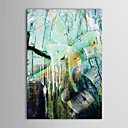 art peinte peinture l huile jungles de paysage de toile de main avec cadre etire