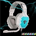 Sade a70 usb casque jeu son 7.1 avec micro conduit respirer lumiere telecommande pour pc