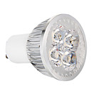 gu10 dimmable 4w 360lm 3000-3500K lumiere blanche chaude ampoule LED spot  220v 