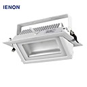 ienon 40w 3000k 3200-3500lm prechauffage de la le de l angle de la lumiere blanche reglable LED SMD de plafond  100-240V 