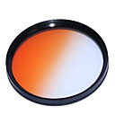 WTIANYA 52mm58mm Round Graduated Orange Color Filter