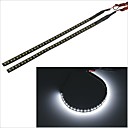 carking 3528-32smd-30cm voiture etanche LED flash decoratif le bande noire x2