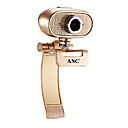 La webcam 12 megapixels Aoni avec microphone integre