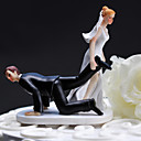 Resine de gateau de mariage Topper - Bride Glisser marie