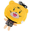 Heated Creative Lovely Tiger Cartoon Pattern USB Warmer Mouse Hand Warmer Pad Hand Warmers