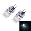 JMT-070 g4-2d-1.5w 80lm 6000k lumiere blanche froide a mene la le deux broches  12V DC  2 pcs