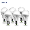 ienon @ 6pcs E27 9W 720-800lm 3000k lumiere LED blanc chaud blub globe  100-240V 