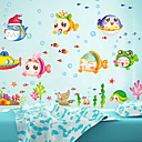 Animaux poissons Flet Stickers muraux