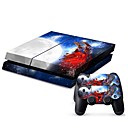 couverture autocollant protecteur autocollant de la console PS4 peau de controleur de la peau