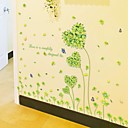 pvc style rural cinq herbe amour stickers muraux