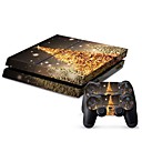 couverture autocollant protecteur autocollant de la console PS4 peau de controleur de la peau