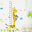 Lovely PVC Giraffe Height Wall Sticks