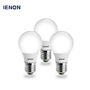 ienon @ 3pcs E27 5W 400-450lm 3000k lumiere LED blanc chaud globe ceramique blub  100-240V 