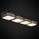 plafonniers LED 4 lumiere simple et moderne artistique