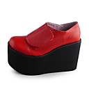 vire sanglant la main rouge en cuir PU 10cm coin chaussures lolita gothique