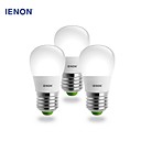 ienon 3pcs s14 e27 5w 400-450lm 3000k chaud poire de lumiere blanche en forme de conduit blub ceramique  100-240V 